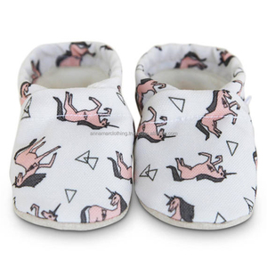 OEM suministro directo de fábrica de algodón orgánico bebé botines-mejor precio 100% de algodón orgánico recién nacido bebé niña - Product Image 1