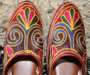 Nuevo Estilo Rajasthani, Juti Punjabi y Nagra Hechos a Mano de Estilo Vintage para Mujer - Product Image 5