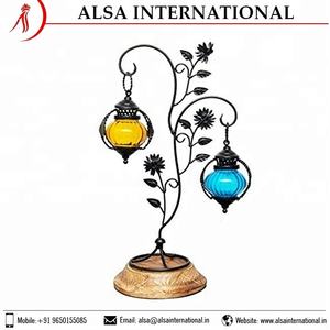 2021 Alessa International, portavelas de cristal de lujo, artículo decorativo para el hogar y excelente regalo de Navidad, artículo de gran venta - Product Image 5