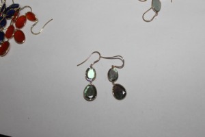 2023 pendientes de piedras preciosas de labradorita Natural hechos a mano sólido 18K oro amarillo mujeres joyería fina Fabricación de alta calidad - Product Image 2