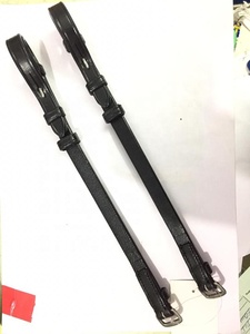 Pieza de mejilla de cuero de PVC de alta calidad para brida de caballo ecuestre impermeable Western Riding and Racing Headstall para deportes - Product Image 3