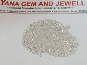 SI-I1 clarté et couleur D-E-F diamants naturels en vrac excellente taille brillante 0.90mm à 1.25mm - Product Image 3