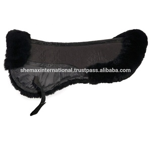 Shemax 2024 ผู้ผลิตเสื้อผ้าขี่ม้าดีไซน์ใหม่แบบกําหนดเอง Dry Fit หนังแกะเทียมยืดหยุ่นสูงครึ่งแผ่น - Product Image 3