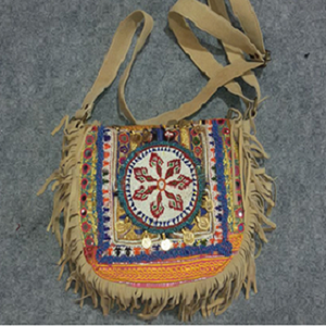 Banjara <b>Women's</b> Traditional Vintage Style Crossbody Leather <b>Bag</b> Ethnic Clutch Evening <b>Bag</b> Mobile <b>Pouch</b> - Product Image 1