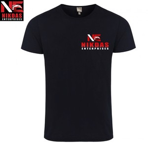 Camiseta de primavera tejida transpirable ajustada informal para hombre - Product Image 2