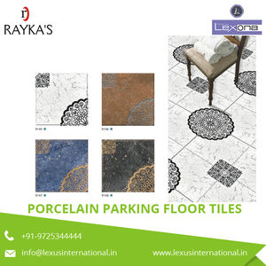 Les carrelages de sol extérieurs en porcelaine de haute qualité carreaux de parking durables design moderne taille 400x400mm fournisseur direct - Product Image 5