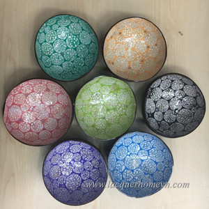 High Quality Vietnam Coconut Tableware Bowl - Product Image 1