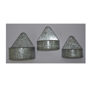 Dernier design simple de style américain pour l'intérieur de la maison, jardinières murales en étain galvanisé, marque IHA, pot de sol pour fleurs - Product Image 1