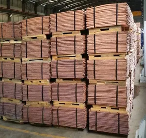 copper cathode Grade A Cu 99.99 %