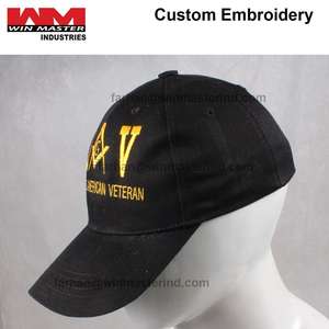 Gorra de béisbol de masón Masonic Regalia Sombrero ajustable bordado Mason Lodge cap - Product Image 3