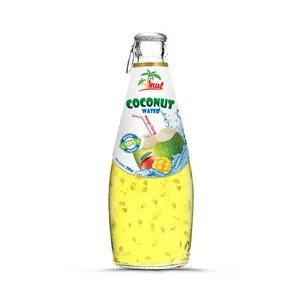 Mango de agua de coco con pulpa, 290ml