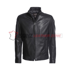 Nouveau design durable mode saison d'hiver bouffant longue veste en cuir naturel en peau de mouton pour les femmes avec capuche couleur - Product Image 1