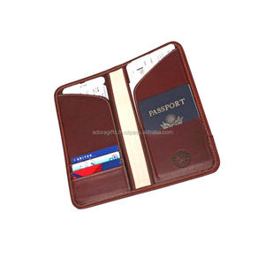 Best <b>Travel</b> Brown <b>Wallet</b> for Men in Luxury Style With Passport Compartment - Product Image 1