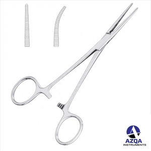 Pinzas Quirúrgicas Dentales de Acero Inoxidable de Alta Calidad, Tipo Kelly con Bloqueo, Punta Curva de 5.5 Pulgadas, Instrumentos Quirúrgicos Profesionales - Product Image 3