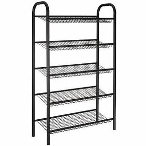 Porte-chaussures en fer de conception classique faite à la main porte-chaussures debout en métal de couleur blanche pour les occasions de remise des diplômes - Product Image 2