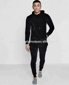 Vente en gros de survêtements en velours pour hommes, survêtement extensible de haute qualité et Offre Spéciale - Product Image 3