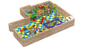 Terrain de jeu intérieur de conception personnalisée 252 mètres carrés - Product Image 4