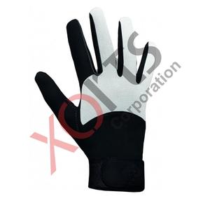 Guantes de invierno para montar a caballo con empuñaduras de cuero sintético para montar en climas fríos - Product Image 3