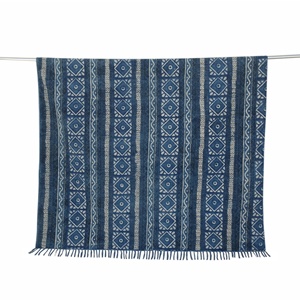 Wholesale 5x8 Feet Accent Area Carpet, Large Size Antique Indigo Vegetable Dyed Dhurrie, Vintage Style Floor Rug - Product Image 5