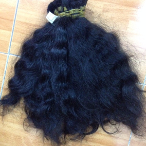 Rizado camboyano cabello crudo Vietglobal pelo - Product Image 1