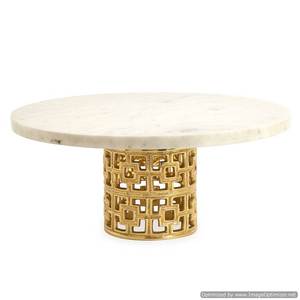 Gold Metal Cake Stand New Design Stylish Fancy Best Quality Luxury Decoration Cake Stand