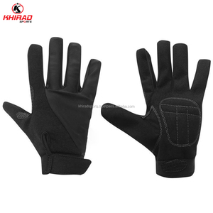 Nouveaux gants de cyclisme en cuir respirants à demi-doigts de haute qualité, personnalisables avec services OEM pour hommes, sports de plein air - Product Image 2