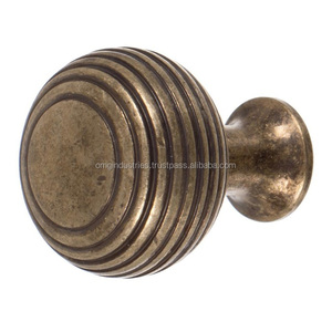 Achetez en gros : Poignée de porte ronde antique en laiton, bouton de meuble, poignée de tirage - Product Image 1