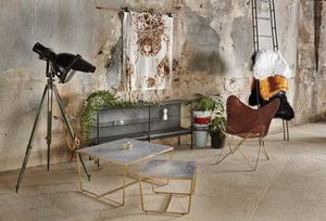 Chaise moderne industrielle et élégante en fer antique au beau design pour le salon, chaise papillon, chaise de jardin - Product Image 2