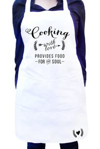 Tablier en coton pour barbecue et cuisine, accessoire confortable et pratique pour la cuisine - Product Image 4