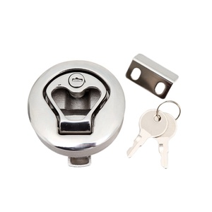 Loquet de porte de bateau marin en acier inoxydable LM-330, trou rond de 50 mm, loquet à levier encastré, loquet à fermeture automatique Southco M1 - Product Image 6
