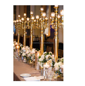High Quality Brass <b>Candelabra</b> for Weddings Metal Canopy with Elegant Design - Product Image 1