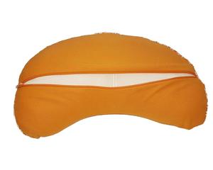 หมอนปรับตำแหน่งทรงพระจันทร์เสี้ยวเติมเต็มด้วยผ้าฝ้ายผู้จำหน่ายอินเดีย - Product Image 4