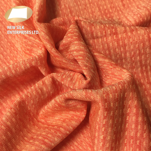 Poliéster spandex Piqué de dos tonos de la tela de la camisa - Product Image 2