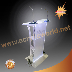 Podio de plataforma de atril acrílico de estilo moderno personalizado de fábrica de China - Product Image 6