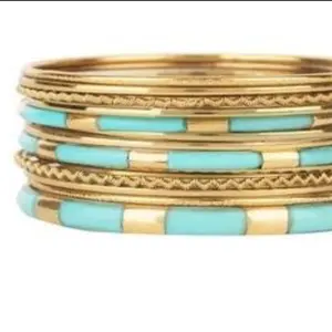 Belle Turquoise partie Bracelet Ensemble