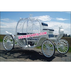 Nuevo Carruaje de Cenicienta para Bodas, Carruaje Cubierto de Cenicienta, Carruaje de Cenicienta Real para Bodas, Carruaje de Cenicienta con Caballos - Product Image 1