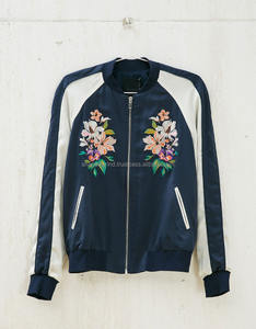 เสื้อแจ็คเก็ตบอมเบอร์ทรงสลิมแบบมีซับในสำหรับผู้ใหญ่ ผ้าซาตินสำหรับฤดูหนาว ปิดด้วยซิป ไส้ใยโพลีเอสเตอร์ ระบายอากาศได้ดี กันน้ำ มีไซส์ XS ถึง XL - Product Image 4