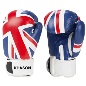 GROS PROFESSIONNEL MEILLEUR DESIGN LOGO PERSONNALISÉ GANTS DE BOXE EN CUIR ENTRAÎNEMENT HOMMES GANTS DE BOXE EN PUR PERSONNALISÉS - Product Image 1