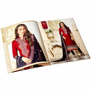 OEM ODM personalizado tamaño A4 Kрафte Folleto de papel Libro de moda Catálogo de revistas con impresión offset a todo color Encuadernación perfecta - Product Image 5