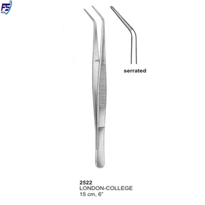 แหนบทันตกรรม flagg 16 cm, 6 1/4 ''เครื่องมือทันตกรรม - Product Image 6