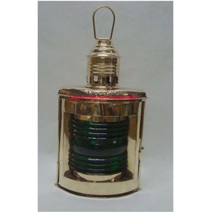 โคมไฟเรือทองเหลืองโบราณและวินเทจ - Product Image 3