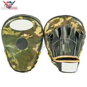 Mitaines de foyer de Bleu en cuir Formation Cible Discussion Poinçon Tapis de Sacs De Sable Kickboxing Karaté - Product Image 5