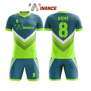 Uniforme de fútbol sublimado personalizado, Jersey de poliéster 100%, venta al por mayor - Product Image 2