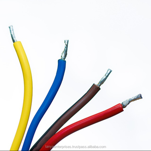 Alambres y cables aislados de PTFE Cables y alambres impermeables de PTFE - Product Image 1