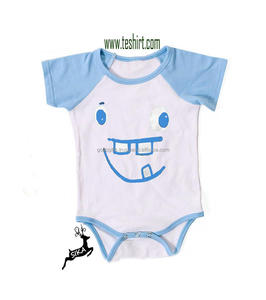 OEM 100% Barboteuse pour bébé en coton biologique fermeture à bouton pression manches raglan vente en gros fabricant indien Tirupur Barboteuses pour nouveau bébé - Product Image 1