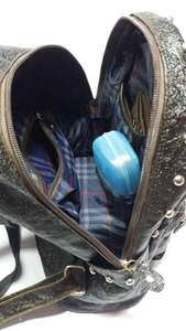 Sac à dos de voyage en cuir véritable durable Sac multi-compartiments avec bretelles réglables pour une utilisation quotidienne et extérieure - Product Image 4