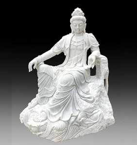 Bouddha Kuan Yin grandeur nature personnalisé avec la terre statues de bouddha en marbre pierres de taille réelle sculptures de statue de bouddha - Product Image 5