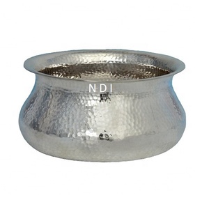 Bol de service à salade personnalisé Forme arrondie décorative faite à la main pour le stockage des fruits et légumes Bol de service Bol à fruits profond Article - Product Image 5