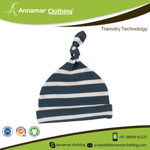 Factory Price Custom Logo Soft 100% Cotton Baby Beanie Hat - Product Image 5