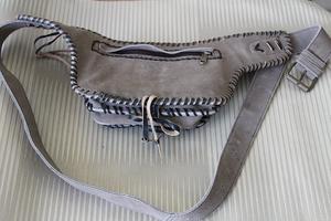 Riñonera de cuero de grano completo hecha a mano de primera calidad Cinturón de cuero genuino real con correa ajustable Riñoneras unisex de alta calidad - Product Image 4